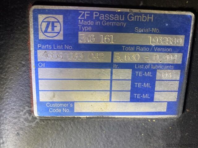 Equipment ZF 3WG161