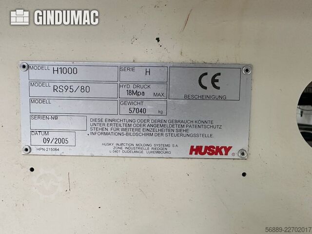 Husky Hylelectric H1000 RS95/80 Husky Hylelectric H1000 RS95/80
