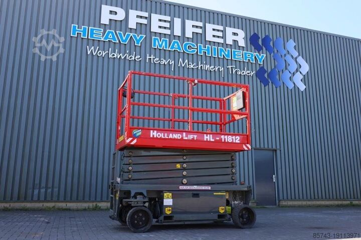 Scherenhebebühne Holland Lift Ecostar HL-11812 Electric, 14m Working Height, 300