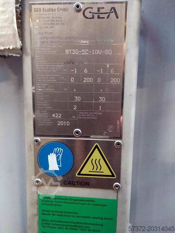 Heat Exchanger K. Ley/Weisstaler/Vehterus/GEA