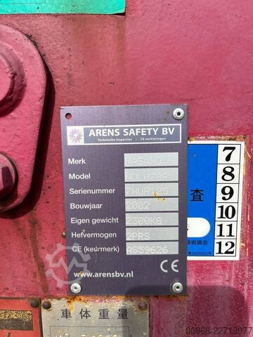 Gebrauchte Raupen-Hubarbeitsbühne Aichi SR182 NAGANO-NUL070 Nul070