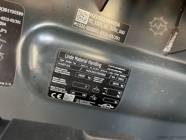 LPG Forklifts Linde H16T-01