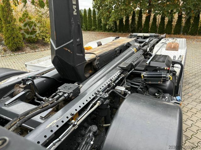 Roll-off tipper truck MERCEDES-BENZ Arocs 4145 8x4 Abrollkipper MEILLER RS 26.60L