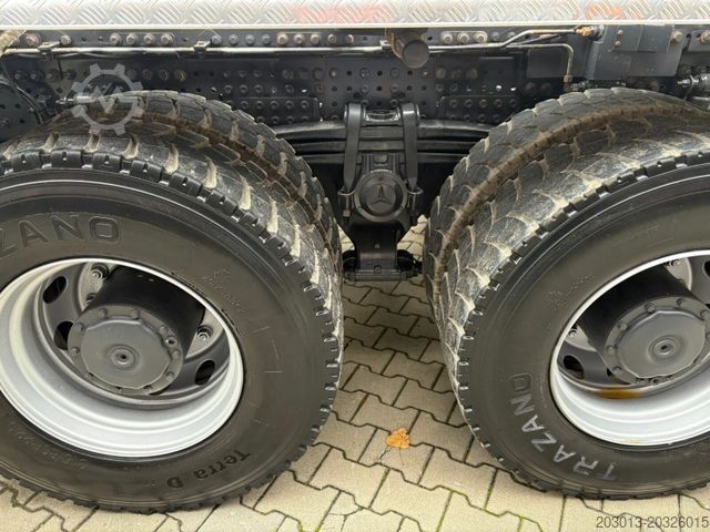 Roll-off tipper truck MERCEDES-BENZ Arocs 4145 8x4 Abrollkipper MEILLER RS 26.60L