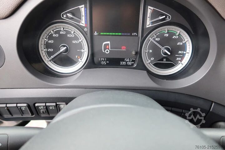 Kühl-/Tiefkühltransport DAF CF 320 Koel/Vries + klep 2000 kg Carrier Silenc...