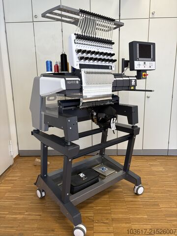 Stickmaschine ZSK Sprint 8 Freiarm, Kappe & Bordüre