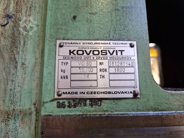 Radialbohrmaschine MAS VO 80