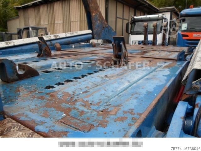 Skip truck MERCEDES-BENZ 3348 / 6x4/ Teleabsetzer