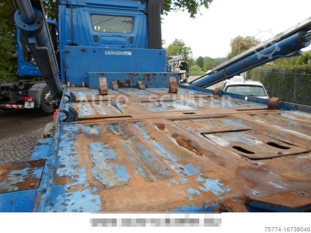 Skip truck MERCEDES-BENZ 3348 / 6x4/ Teleabsetzer