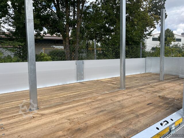 Anhänger mit offener Pritsche Möslein THT 11- G 7,2  Tandem- Pritschenanhänger- Tieflader