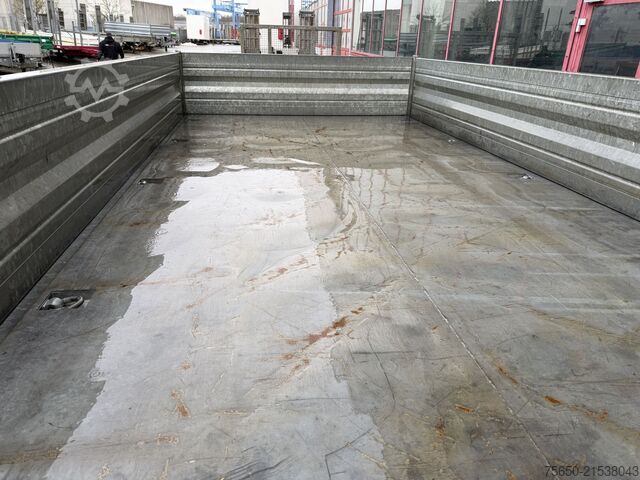 Kippanhänger  18 t  18 t Tandemkipper- Tieflader, wenig Benutzt, Breitbereifung