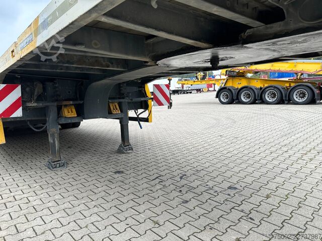 Low loader Broshuis E-2190/27 / 3-axle lowloader /  6,4m extendable...