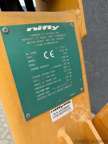 Niftylift HR12 NE Gelenkteleskoparbeitsbühne 4x2 Elektrisch 2012 12 m Arbeitshöhe NIFTYLIFT HR12 NE Knikarmhoogwerker 4x2 Elektrisch 2012 12mtr werkhoogte