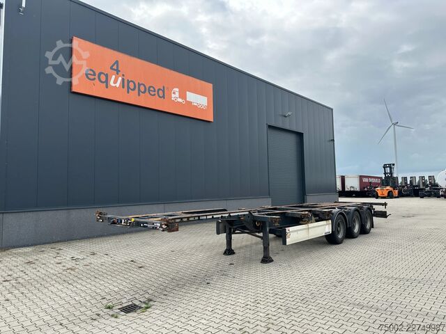 Containertransport Krone 40FT HIGH CUBE / BPW / DRUMBRAKES / NL-CHASSIS