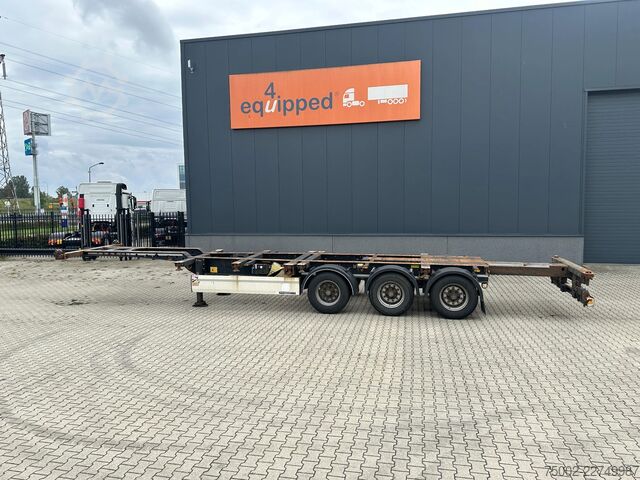 Containertransport Krone 40FT HIGH CUBE / BPW / DRUMBRAKES / NL-CHASSIS