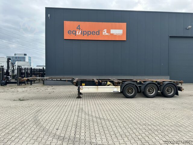 Containertransport Krone 40FT HIGH CUBE / BPW / DRUMBRAKES / NL-CHASSIS