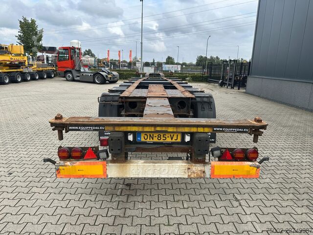 Containertransport Krone 40FT HIGH CUBE / BPW / DRUMBRAKES / NL-CHASSIS