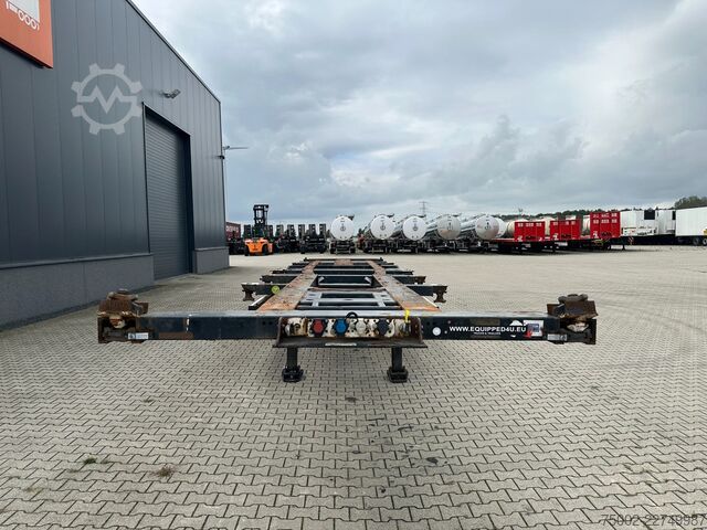 Containertransport Krone 40FT HIGH CUBE / BPW / DRUMBRAKES / NL-CHASSIS