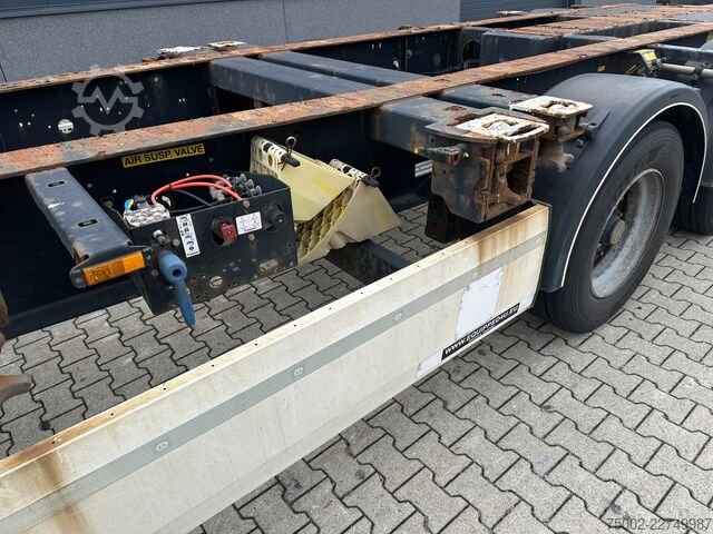 Containertransport Krone 40FT HIGH CUBE / BPW / DRUMBRAKES / NL-CHASSIS