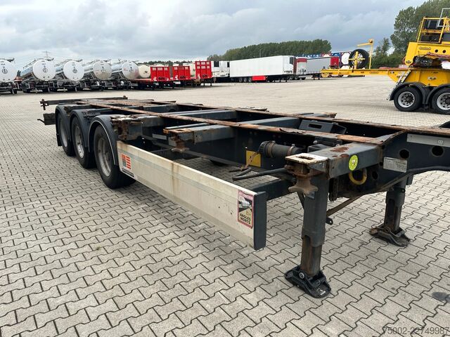 Containertransport Krone 40FT HIGH CUBE / BPW / DRUMBRAKES / NL-CHASSIS