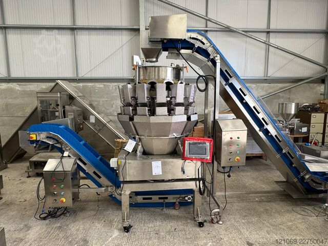 Waage und Förderbänder 14 head multihead Screw weigher Model TY-P14