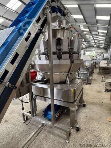 Waage und Förderbänder 14 head multihead Screw weigher Model TY-P14