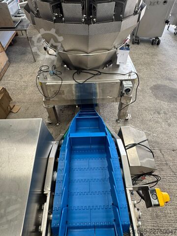 Waage und Förderbänder 14 head multihead Screw weigher Model TY-P14