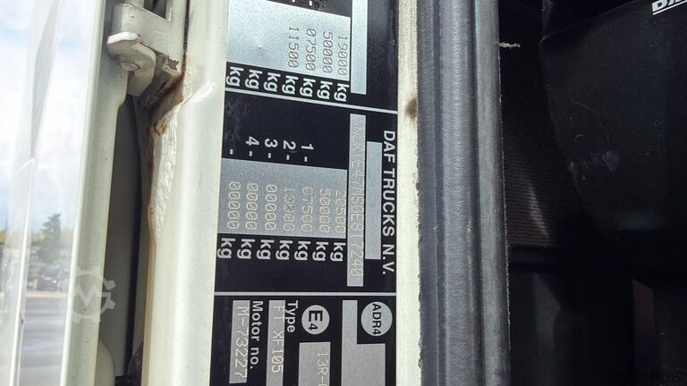 Standard-SZM DAF XF 105.410 (BOITE MANUELLE / MANUAL GEARBOX / S...