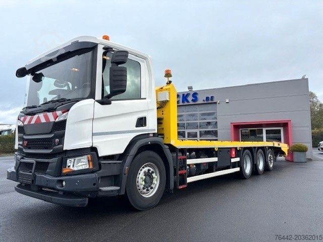 Wrecker SCANIA XT410-8X4-TRIDEM/SEILWINDE/HYDR RAMP/FUNK/TOP