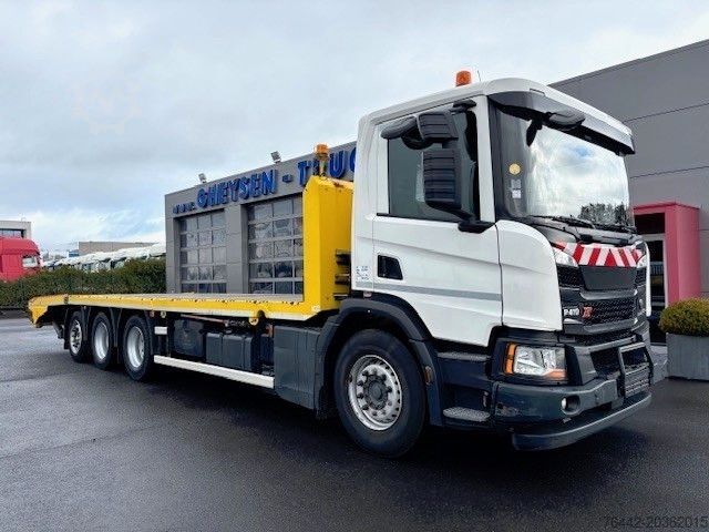 Wrecker SCANIA XT410-8X4-TRIDEM/SEILWINDE/HYDR RAMP/FUNK/TOP