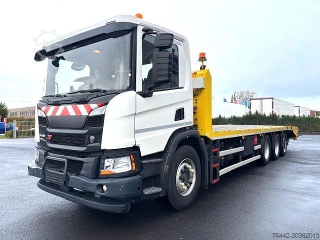 Wrecker SCANIA XT410-8X4-TRIDEM/SEILWINDE/HYDR RAMP/FUNK/TOP