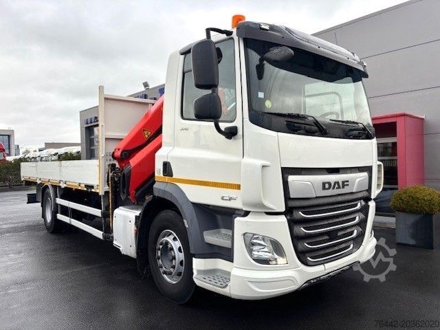 Autokran DAF CF370-PALFINGER KRAN PK18002-FUNK/PRITSCHE/TOP