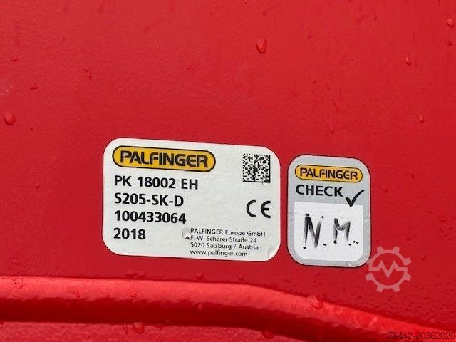Autokran DAF CF370-PALFINGER KRAN PK18002-FUNK/PRITSCHE/TOP