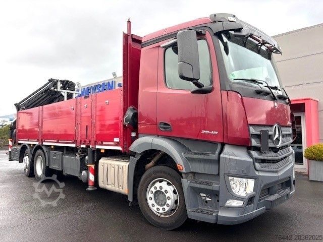 Truck mounted crane MERCEDES-BENZ ANTOS