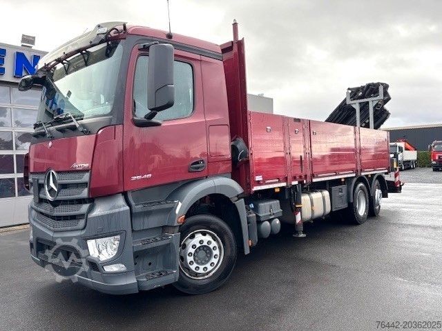Truck mounted crane MERCEDES-BENZ ANTOS