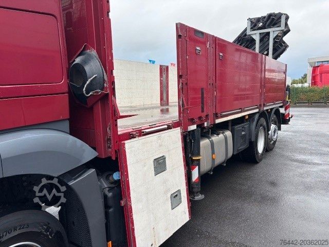 Truck mounted crane MERCEDES-BENZ ANTOS