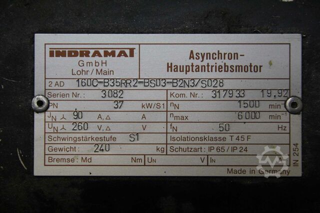 Servo motor Indramat 2AD160C-B35RR2-BS03-B2N3/S028
