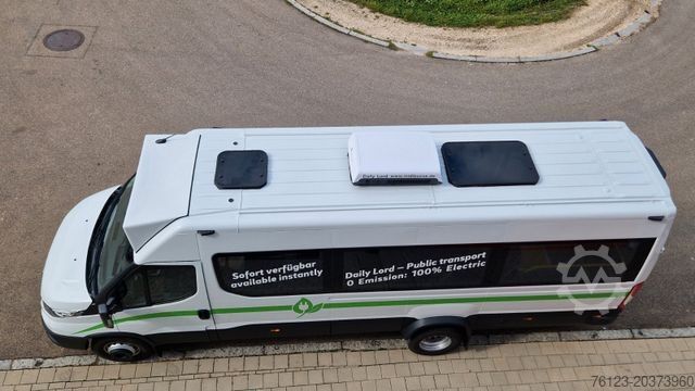 City bus IVECO Daily Heckniederflur Elektro City Stock