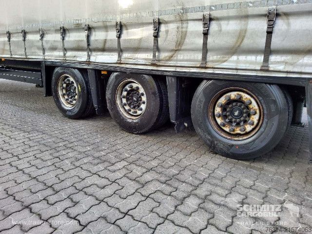 Auflieger mit Pritsche & Plane Schmitz Cargobull Curtainsider Mega Getränke