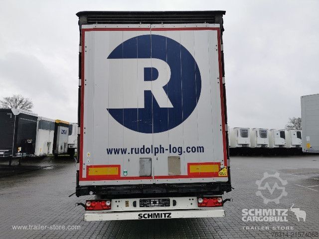 Auflieger mit Pritsche & Plane Schmitz Cargobull Curtainsider Mega Getränke