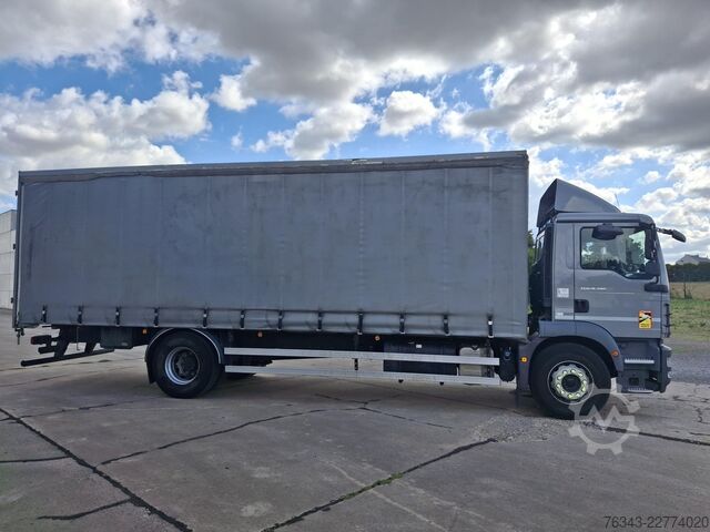 Box truck MAN TGM 18-290 BL  - E6 - RIDEAU A DROITE