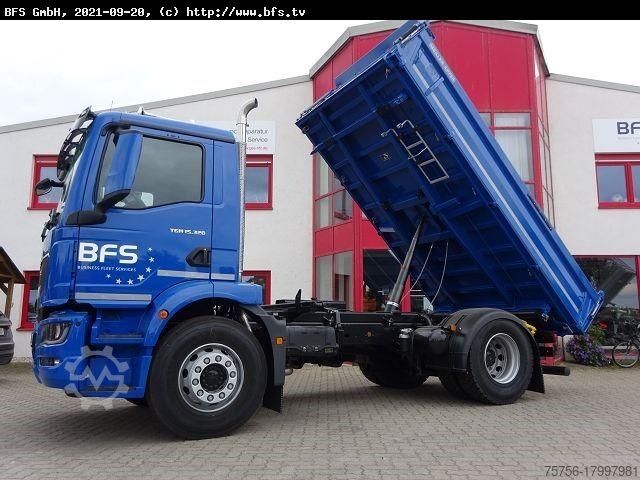 Tipper truck MAN TGM (TG3) 15.320 4x2 BL 3-Seiten Kipper, Anhänge