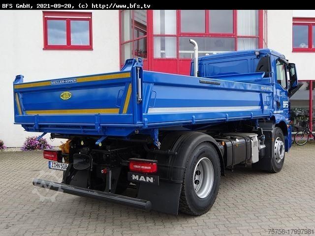 Tipper truck MAN TGM (TG3) 15.320 4x2 BL 3-Seiten Kipper, Anhänge