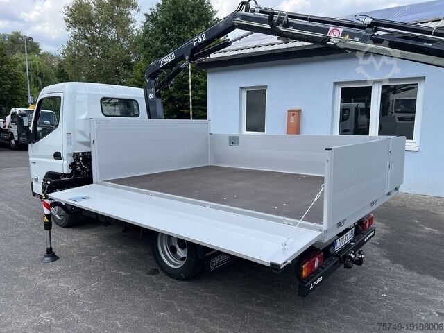 Pritschenwagen Fuso 3S15 Alu Pritsche 2.80m Ladekran Bohrgerät