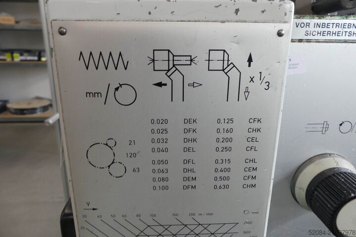 CNC-Drehmaschine WEILER 