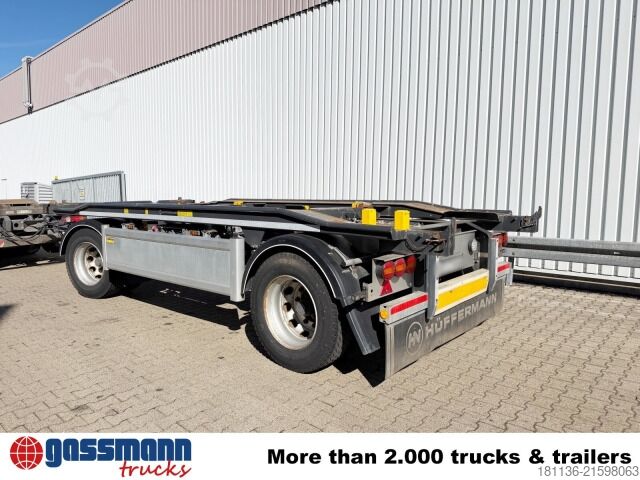Roll off trailer Hüffermann HAR 20.58, Abrollanhänger, Deichsel absenkbar