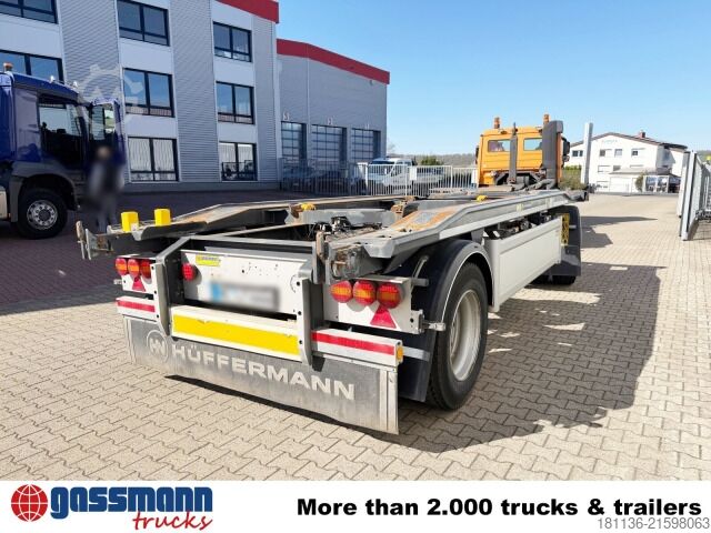 Roll off trailer Hüffermann HAR 20.58, Abrollanhänger, Deichsel absenkbar