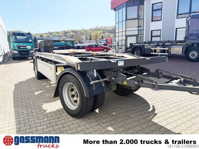 Roll off trailer Hüffermann HAR 20.58, Abrollanhänger, Deichsel absenkbar