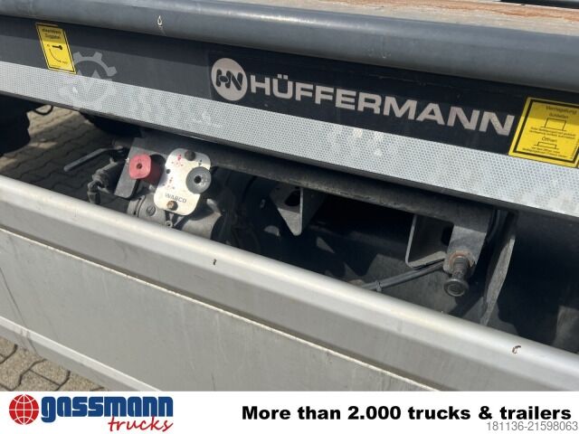 Roll off trailer Hüffermann HAR 20.58, Abrollanhänger, Deichsel absenkbar