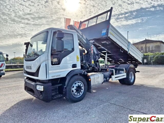 TRUCK WITH CRANE AND TIPPING TRUCK Iveco EUROCARGO 190 280